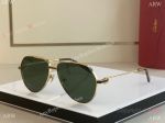 Premiere Cartier Replica Sunglasses CT0334 Gold frames for Men